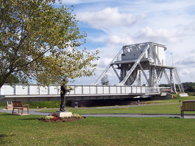 The original Pegasus Bridge