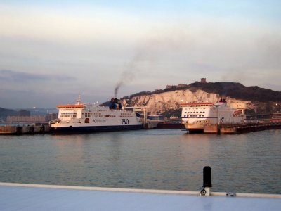 Ferries at Dover