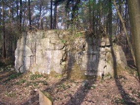 German bunker in Polygon Wood